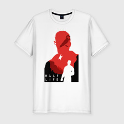 Мужская футболка хлопок Slim Half life - Freeman