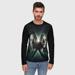 Мужской лонгслив 3D X - Files - фото 2