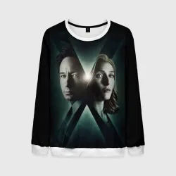 Мужской свитшот 3D X - Files