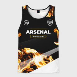 Мужская майка 3D Arsenal legendary sport fire