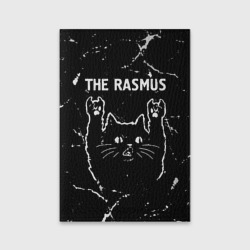 Обложка для паспорта матовая кожа Группа The Rasmus и рок кот