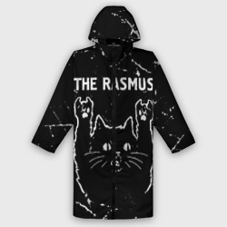 Мужской дождевик 3D Группа The Rasmus и рок кот