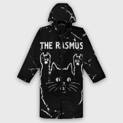 Женский дождевик 3D Группа The Rasmus и рок кот