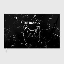 Флаг 3D Группа The Rasmus и рок кот