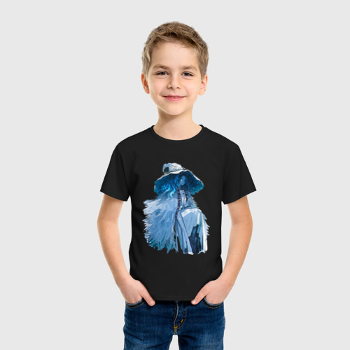 Детская футболка хлопок Прекрасная Ранни - Elden Ring, цвет черный - фото 3