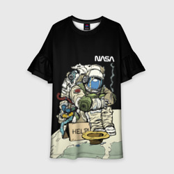 Детское платье 3D NASA - Help! Astronaut - Joke