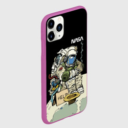 Чехол для iPhone 11 Pro матовый NASA - Help! Astronaut - Joke - фото 2