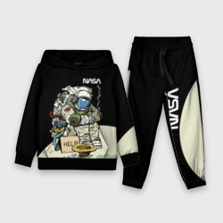 Детский костюм с толстовкой 3D NASA - Help! Astronaut - Joke