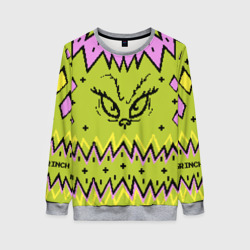 Новогодний свитер Гринча – Женский свитшот 3D с принтом купить со скидкой в -35%
