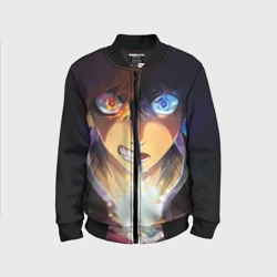 Детский бомбер 3D Blue Lock anime