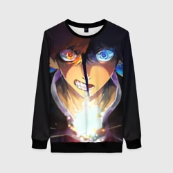 Женский свитшот 3D Blue Lock anime