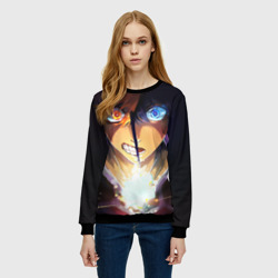 Женский свитшот 3D Blue Lock anime - фото 2