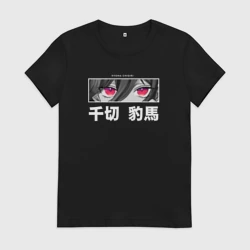 Женская футболка хлопок Eyes Hyoma Chigiri