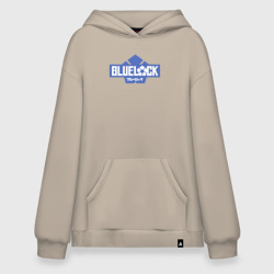 Худи SuperOversize хлопок Logo Blue Lock