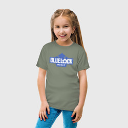 Детская футболка хлопок Logo Blue Lock - фото 2