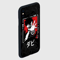 Чехол для iPhone XS Max матовый Моя геройская академия: Даби - фото 2