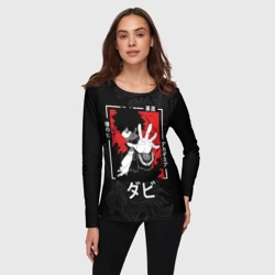 Женский лонгслив 3D Моя геройская академия: Даби - фото 2