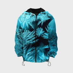 Детская куртка 3D Голубой лед - иней