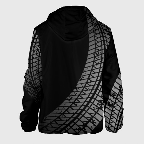 Мужская куртка 3D Skoda tire tracks, цвет 3D печать - фото 2