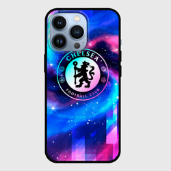 Чехол для iPhone 13 Pro Chelsea неоновый космос