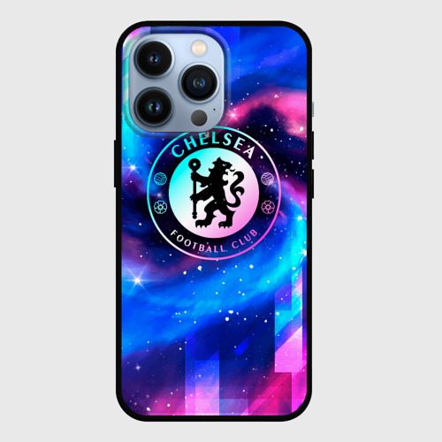 Чехол для iPhone 13 Pro Chelsea неоновый космос