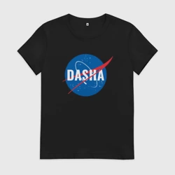 Женская футболка хлопок Даша NASA
