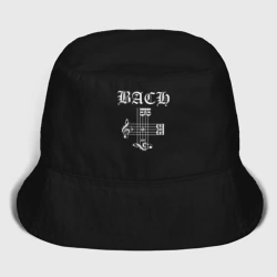 Женская панама хлопок B-A-C-H - Иоганн Себастьян Бах