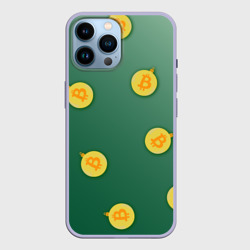 Елочное украшение биткоин – Чехол для iPhone 14 Pro Max с принтом купить