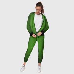 Женский костюм 3D Зеленый с затемняющей виньеткой - фото 2