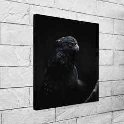 Холст квадратный Тёмный орёл - фото 2