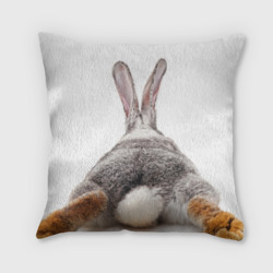 Подушка 3D Кролик - вид сзади