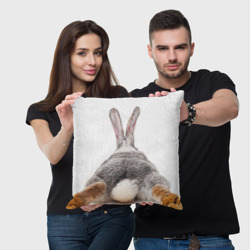 Подушка 3D Кролик - вид сзади - фото 2