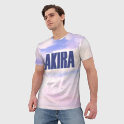 Мужская футболка 3D Akira sky clouds - фото 2