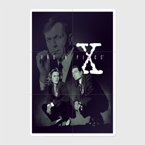 Магнитный плакат 2x3 с принтом X poster, вид спереди №1