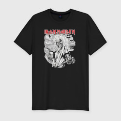 Мужская футболка хлопок Slim Iron Maiden Killers Album