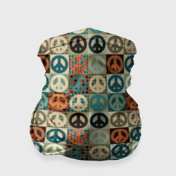 Бандана-труба 3D Peace symbol pattern