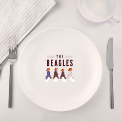 Набор: тарелка + кружка Beagles - фото 2