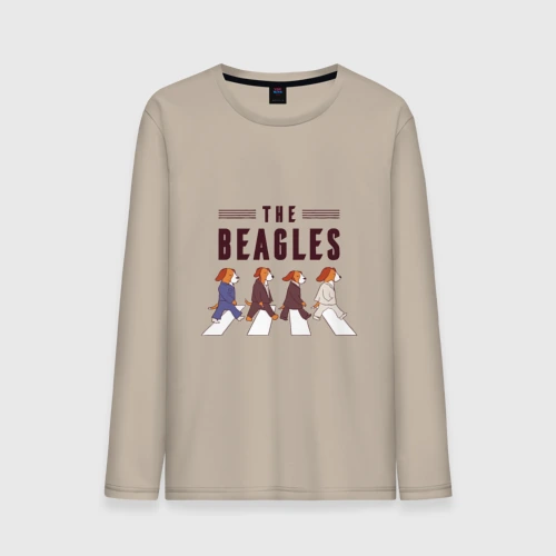 Мужской лонгслив хлопок Beagles