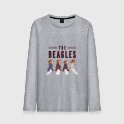 Мужской лонгслив хлопок Beagles