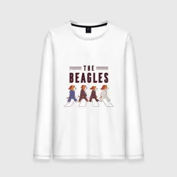 Мужской лонгслив хлопок Beagles