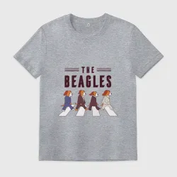 Мужская футболка хлопок Beagles