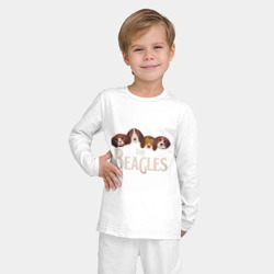 Детская пижама с лонгсливом хлопок The Beagles - фото 2