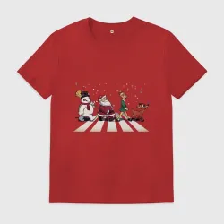 Мужская футболка хлопок Beatles Christmas