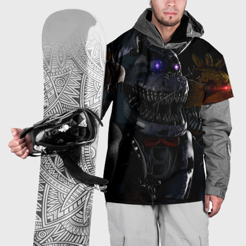 Накидка на куртку 3D Кошмарный Бoнни, цвет 3D печать