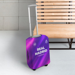 Чехол для чемодана 3D Real Madrid legendary sport grunge - фото 2