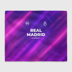 Плед 3D Real Madrid legendary sport grunge