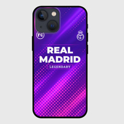 Чехол для iPhone 13 mini Real Madrid legendary sport grunge
