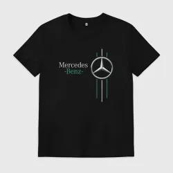 Мужская футболка хлопок Merсedes