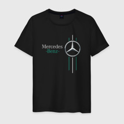 Merсedes – Мужская футболка хлопок с принтом купить со скидкой в -20%