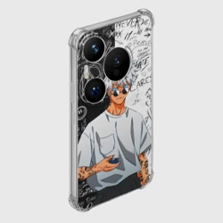 Чехол для Huawei Pura 70 Pro Сатору Годжо в очках - магическая битва - фото 2